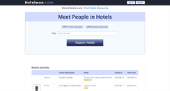 Desktop Screenshot of hotelwoo.com